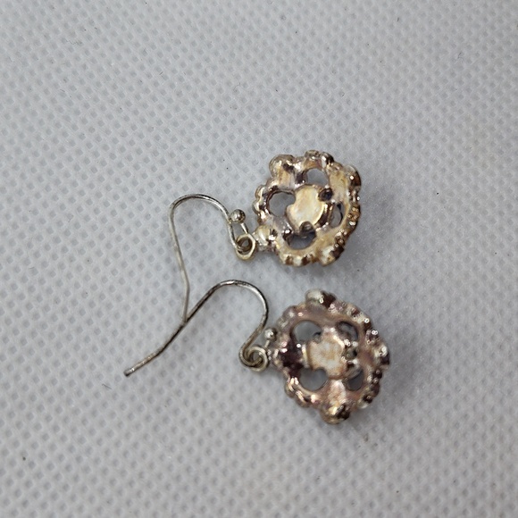 Vintage NRT Blue Flower Necklace & Matching Earrings, Fashion Jewelry - Picture 5 of 5